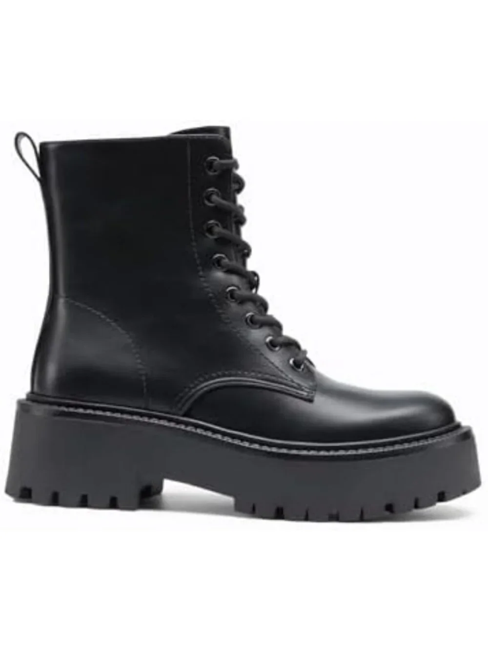 Stylish Women's Platform Combat Ankle Boots - Trendy, Comfortable, Versatile